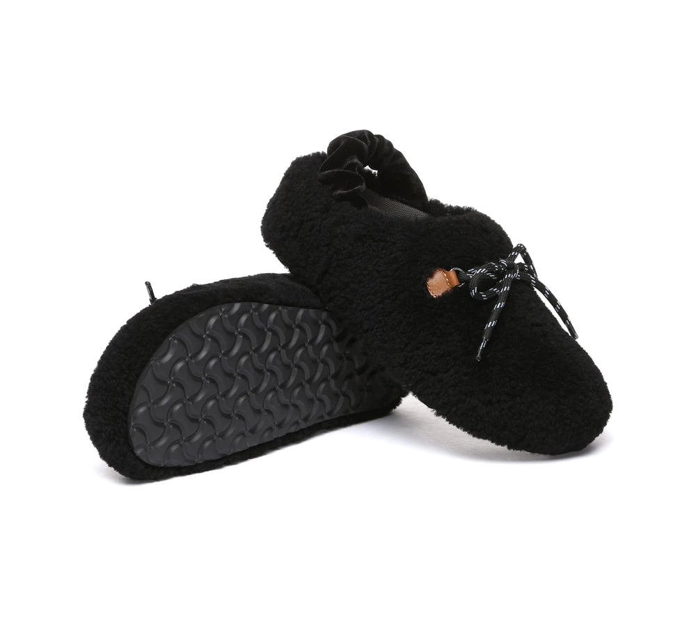 UGG Slippers Women Curly Sheepskin Wool Slingback Barrett 15 UGG Slippers Women Curly Sheepskin Wool Slingback Barrett - Image 15