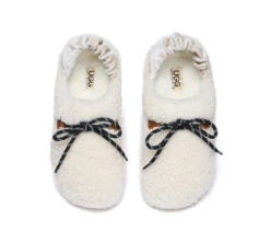UGG Slippers Women Curly Sheepskin Wool Slingback Barrett 25 UGG Slippers Women Curly Sheepskin Wool Slingback Barrett -Ugg GL7A0617