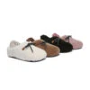 UGG Slippers Women Curly Sheepskin Wool Slingback Barrett