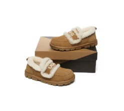 UGG Slippers Women Sheepskin Wool Ankle Rilee Loafers 24 UGG Slippers Women Sheepskin Wool Ankle Rilee Loafers -Ugg GL7A0663