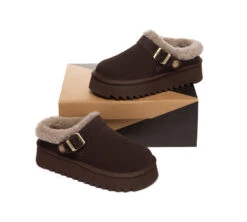 UGG Slippers Sheepskin Wool Adjustable Strap Platform Pulsey 24 UGG Slippers Sheepskin Wool Adjustable Strap Platform Pulsey -Ugg GL7A0705 ac4a9e92 562a 4eab 8835 5c124dfc5aaf