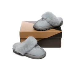 UGG Slippers Kids Sheepskin Wool Shirley -Ugg GL7A0845