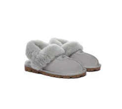 UGG Slippers Women Removable Wool Fluffy Strap Slingback Waffle -Ugg GL7A0923
