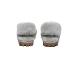 UGG Slippers Women Removable Wool Fluffy Strap Slingback Waffle -Ugg GL7A0926
