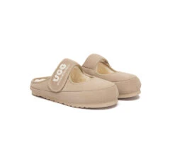 AUSTRALIAN SHEPHERD® UGG Slippers Sheepskin Wool Adjustable Strap Mary Jane Velly -Ugg GL7A1078