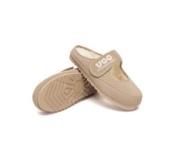 AUSTRALIAN SHEPHERD® UGG Slippers Sheepskin Wool Adjustable Strap Mary Jane Velly -Ugg GL7A1081 96c3d16f de64 4bac 8a26 87b79b8b714a