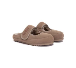 AUSTRALIAN SHEPHERD® UGG Slippers Sheepskin Wool Adjustable Strap Mary Jane Velly -Ugg GL7A1095