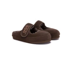 AUSTRALIAN SHEPHERD® UGG Slippers Sheepskin Wool Adjustable Strap Mary Jane Velly -Ugg GL7A1119 8e9a80b2 45c7 416e a994 bbbdb644752b