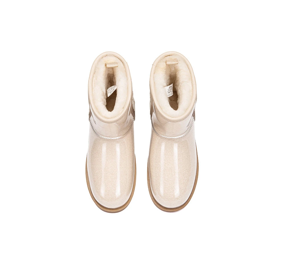 AUSTRALIAN SHEPHERD® UGG Boots Women Clear Waterproof Shearling Coated Neo 6 AUSTRALIAN SHEPHERD® UGG Boots Women Clear Waterproof Shearling Coated Neo - Image 6