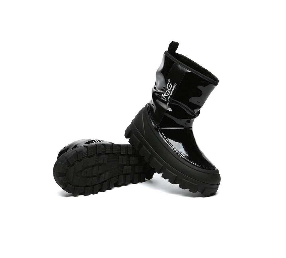 UGG Boots Women Sheepskin Wool Waterproof Chunky Wren 10 UGG Boots Women Sheepskin Wool Waterproof Chunky Wren - Image 10