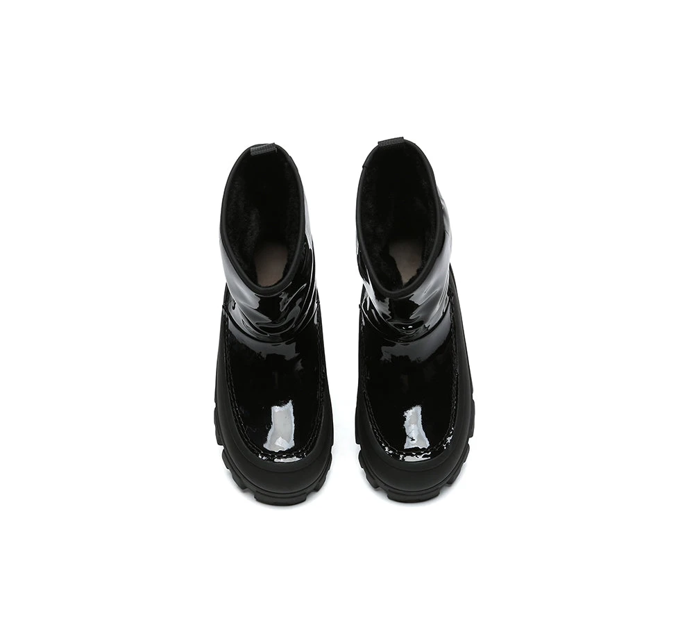 UGG Boots Women Sheepskin Wool Waterproof Chunky Wren 13 UGG Boots Women Sheepskin Wool Waterproof Chunky Wren - Image 13