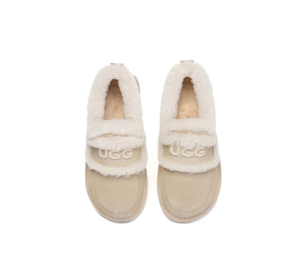 UGG Slippers Women Sheepskin Wool Ankle Rilee Loafers 13 UGG Slippers Women Sheepskin Wool Ankle Rilee Loafers - Image 13