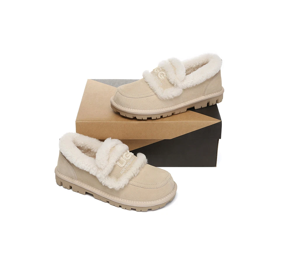 UGG Slippers Women Sheepskin Wool Ankle Rilee Loafers 11 UGG Slippers Women Sheepskin Wool Ankle Rilee Loafers - Image 11