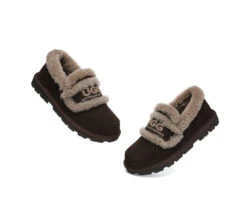 UGG Slippers Women Sheepskin Wool Ankle Rilee Loafers 37 UGG Slippers Women Sheepskin Wool Ankle Rilee Loafers -Ugg GL7A2066