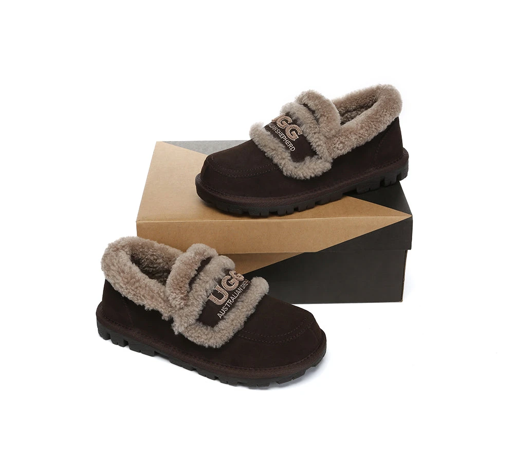 UGG Slippers Women Sheepskin Wool Ankle Rilee Loafers 17 UGG Slippers Women Sheepskin Wool Ankle Rilee Loafers - Image 17