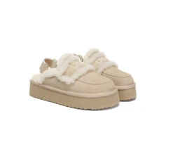 UGG Slippers Women Removable Strap Slingback Platform Rilee -Ugg GL7A2088