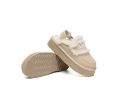 UGG Slippers Women Removable Strap Slingback Platform Rilee -Ugg GL7A2090