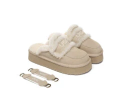 UGG Slippers Women Removable Strap Slingback Platform Rilee -Ugg GL7A2320