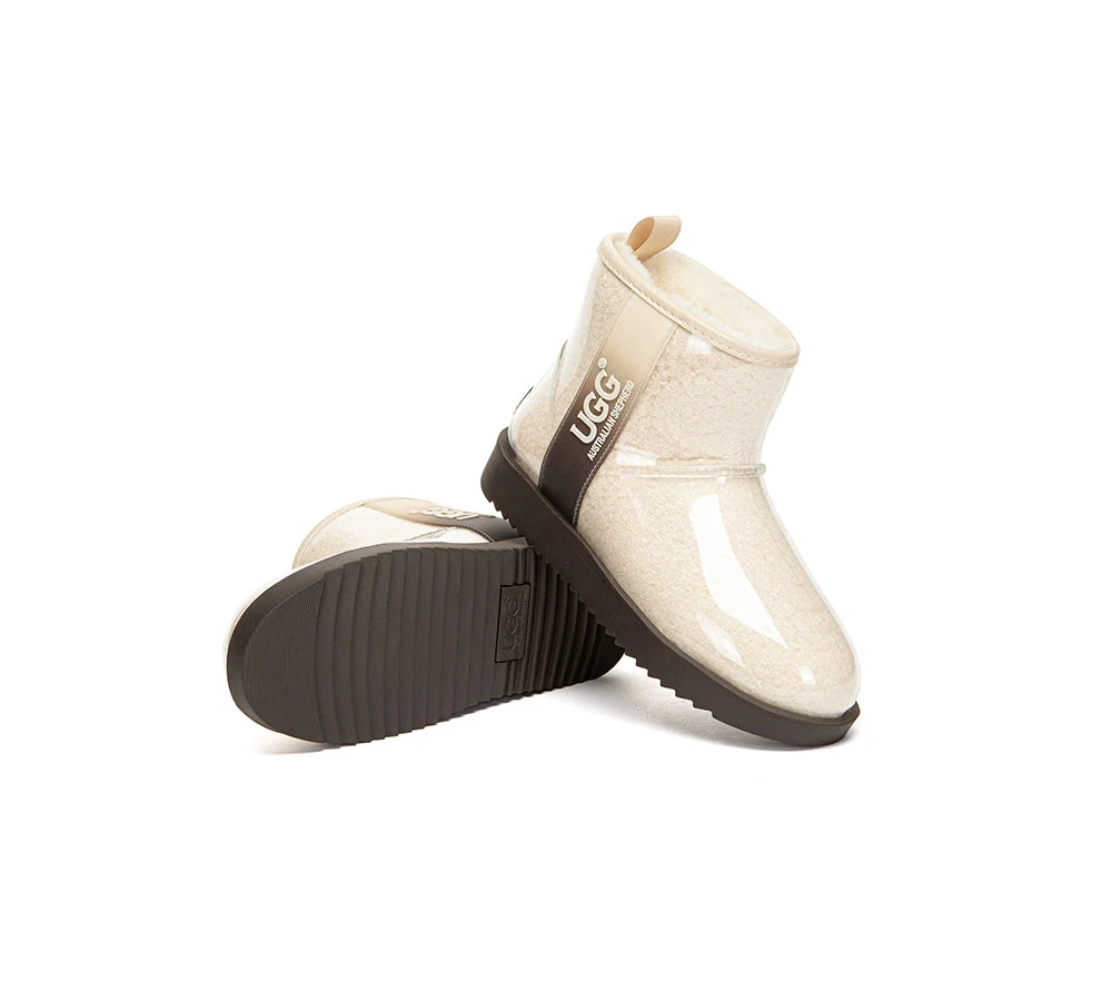 AUSTRALIAN SHEPHERD® UGG Boots Women Clear Waterproof Shearling Coated Neo 9 AUSTRALIAN SHEPHERD® UGG Boots Women Clear Waterproof Shearling Coated Neo - Image 9