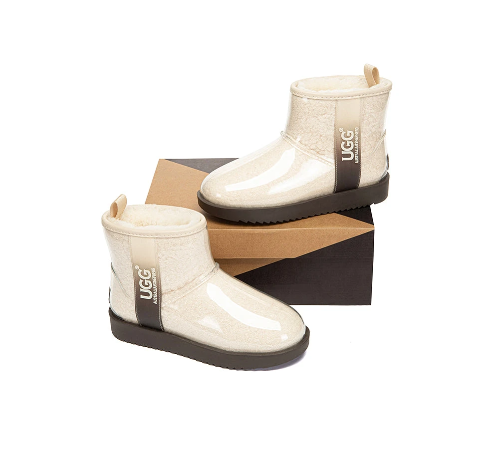 AUSTRALIAN SHEPHERD® UGG Boots Women Clear Waterproof Shearling Coated Neo 10 AUSTRALIAN SHEPHERD® UGG Boots Women Clear Waterproof Shearling Coated Neo - Image 10