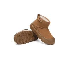 UGG Boots Sheepskin Wool Ankle Chunky Platform Harrison -Ugg GL7A2602