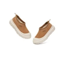 UGG Slippers Sheepskin Wool Drawstring Chunky Platform Harlow -Ugg GL7A2694 4e07be31 e299 4082 b63b 2067ec457c27