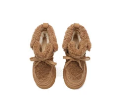 UGG Boots Women Sheepskin Wool Lace Up Chunky Platform Bumpy 32 UGG Boots Women Sheepskin Wool Lace Up Chunky Platform Bumpy -Ugg GL7A2729 bbfb1e90 1d2b 4347 985b 27c245ba468b