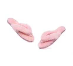 UGG Thongs Women Fluffy Slides Farah -Ugg GL7A2839
