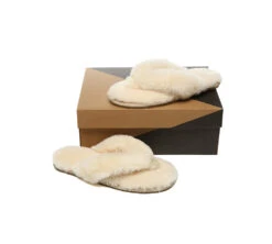 UGG Thongs Women Fluffy Slides Farah -Ugg GL7A2865