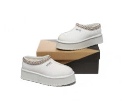 UGG Slippers Sheepskin Wool Ankle Platform Booties Tazzy Hippie -Ugg GL7A3490