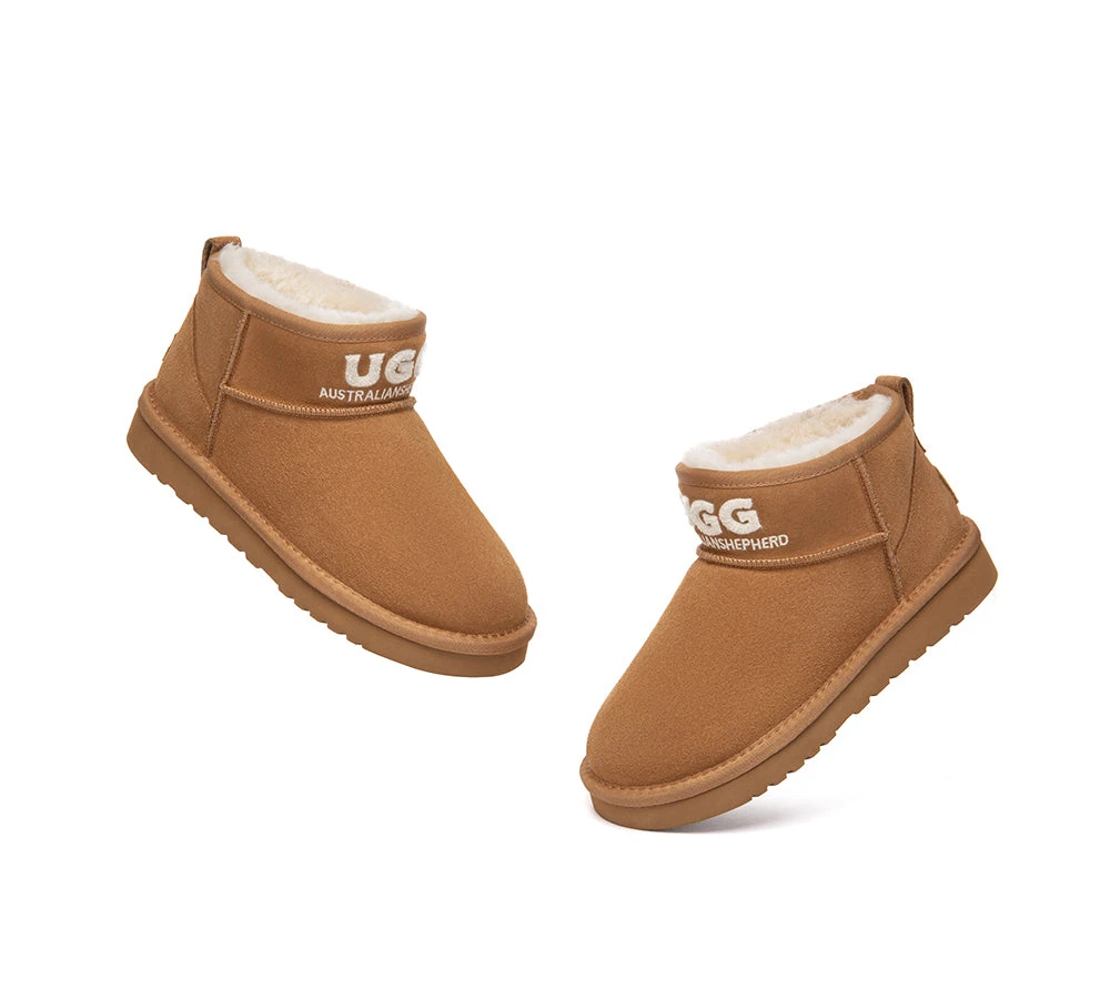 AUSTRALIAN SHEPHERD® UGG Boots Sheepskin Wool Ankle Mini Helia 4 AUSTRALIAN SHEPHERD® UGG Boots Sheepskin Wool Ankle Mini Helia - Image 4