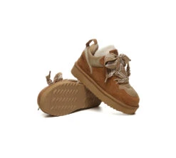 UGG Boots Sheepskin Wool Lace Up Platform Parkyr 23 UGG Boots Sheepskin Wool Lace Up Platform Parkyr -Ugg GL7A6173