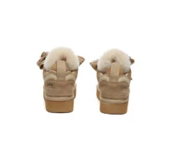 UGG Boots Sheepskin Wool Lace Up Platform Parkyr 21 UGG Boots Sheepskin Wool Lace Up Platform Parkyr -Ugg GL7A6206