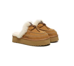 UGG Slippers Women Sheepskin Wool Platform Sammy 16 UGG Slippers Women Sheepskin Wool Platform Sammy -Ugg GL7A7060