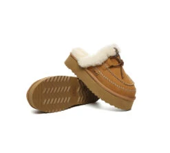 UGG Slippers Women Sheepskin Wool Platform Sammy 17 UGG Slippers Women Sheepskin Wool Platform Sammy -Ugg GL7A7062