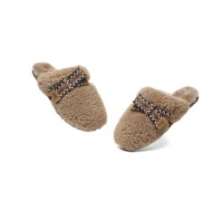 UGG Slippers Women Sheepskin Wool Bow Cecil -Ugg GL7A7670