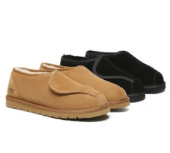 UGG Slippers Sheepskin Wool Adjustable Tristen