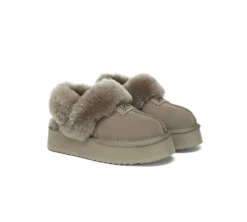 UGG Slippers Women Removable Wool Strap Slingback Platform Suzie 29 UGG Slippers Women Removable Wool Strap Slingback Platform Suzie -Ugg GL7A8498