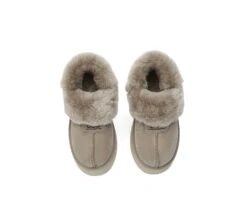 UGG Slippers Women Removable Wool Strap Slingback Platform Suzie 33 UGG Slippers Women Removable Wool Strap Slingback Platform Suzie -Ugg GL7A8508