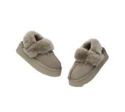 UGG Slippers Women Removable Wool Strap Slingback Platform Suzie 32 UGG Slippers Women Removable Wool Strap Slingback Platform Suzie -Ugg GL7A8510