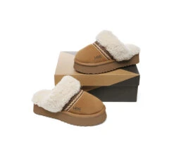 UGG Slippers Sheepskin Wool Knitted Platform Isle 17 UGG Slippers Sheepskin Wool Knitted Platform Isle -Ugg GL7A8602 e84c12f0 d829 4002 b666 5cdd98fa8359