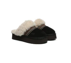 UGG Slippers Sheepskin Wool Knitted Platform Isle 20 UGG Slippers Sheepskin Wool Knitted Platform Isle -Ugg GL7A8615