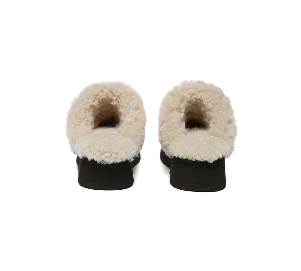 UGG Slippers Sheepskin Wool Knitted Platform Isle 13 UGG Slippers Sheepskin Wool Knitted Platform Isle - Image 13