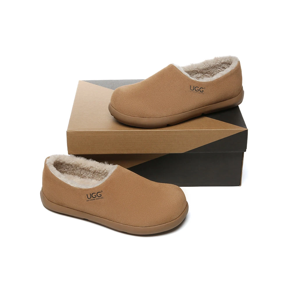 Sheepskin Wool Ankle Slippers Brett 5 Sheepskin Wool Ankle Slippers Brett - Image 5