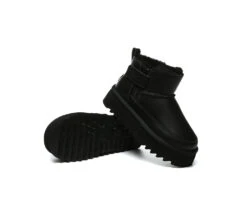 UGG Boots Sheepskin Wool Zipper Ankle Platform Arya 23 UGG Boots Sheepskin Wool Zipper Ankle Platform Arya -Ugg GL7A8803