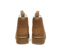 Women Sheepskin Wool Elastic Band Platform Boots Chelsie -Ugg IMG 0721