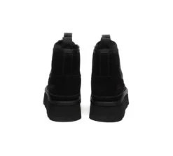 Women Sheepskin Wool Elastic Band Platform Boots Chelsie -Ugg IMG 0737