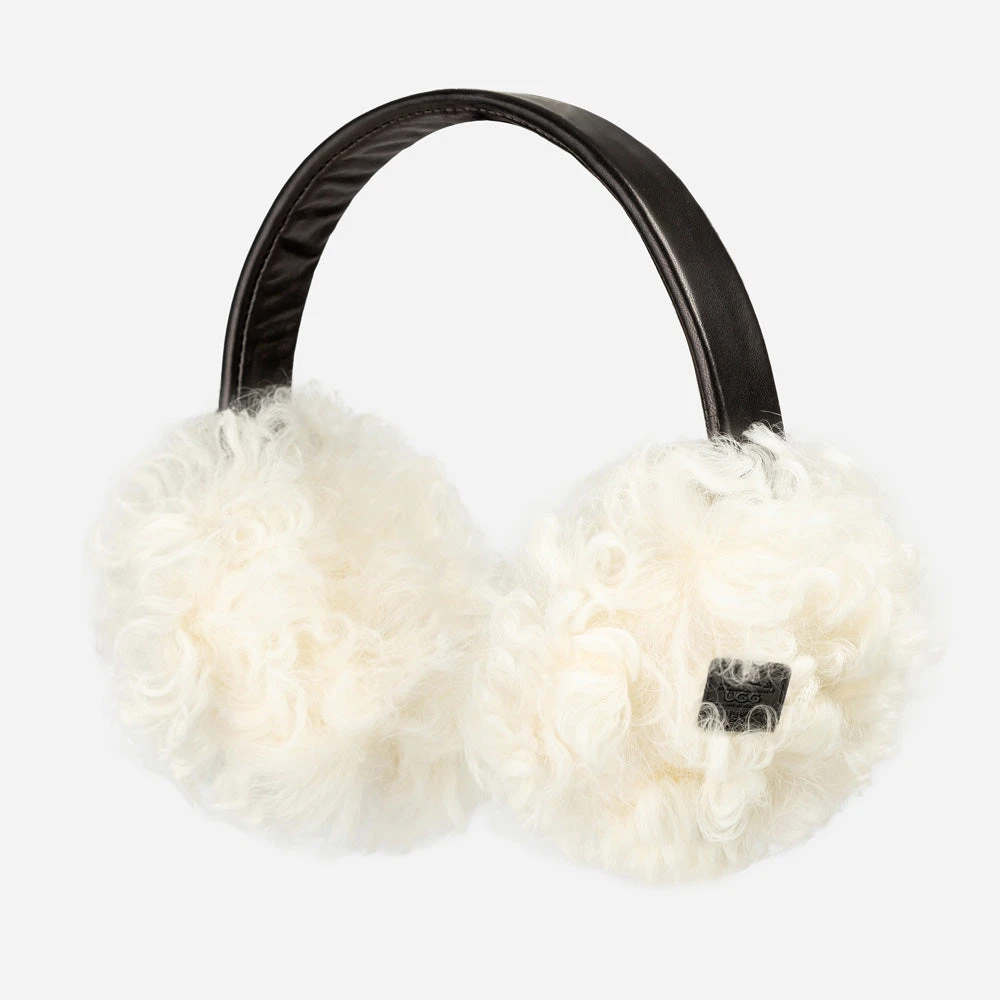 Ugg Long Curly Fluffy Sheepskin Earmuff 3 Ugg Long Curly Fluffy Sheepskin Earmuff - Image 3