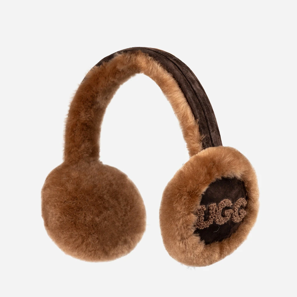 Ugg Sheepskin With Logo Earmuff 4 Ugg Sheepskin With Logo Earmuff - Image 4