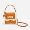 Ugg Shearling Logo Hand Bag